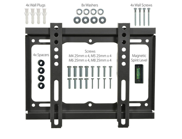 Fixed TV Wall Bracket for 17"-42" - SF201 200x200 129.540UK